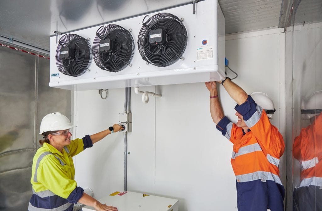 superior quality commercial refrigeration and cold rooms installed by Climascope technicians