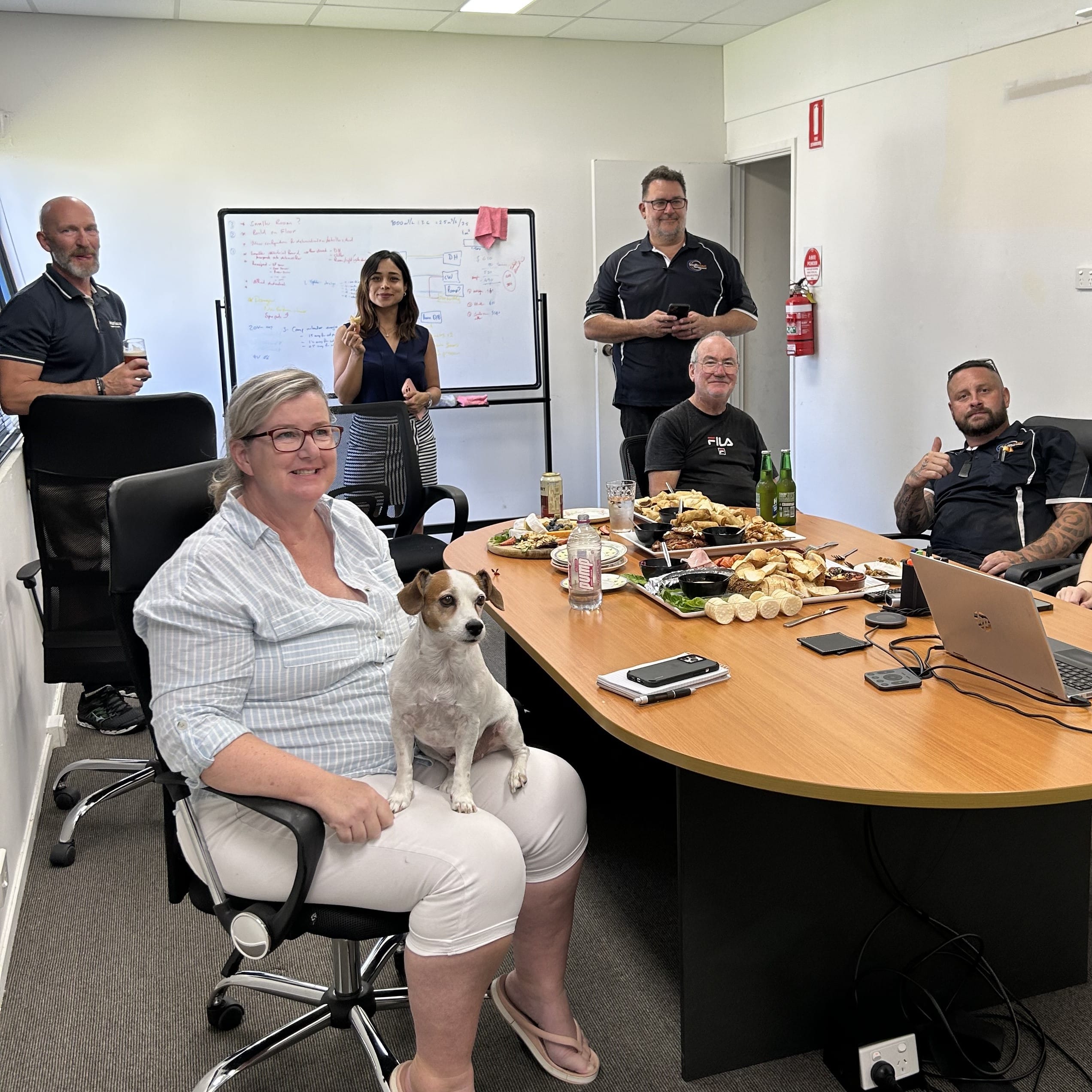 Climascope team enjoying Melbourne Cup 2024