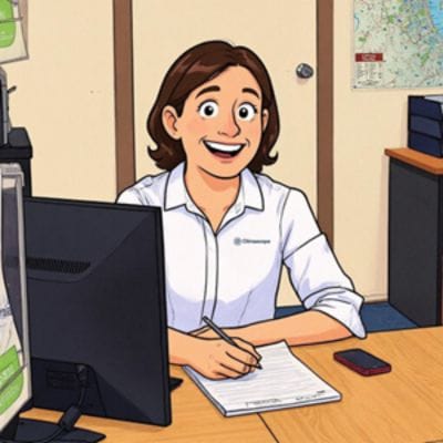 Katherine, Climascope Gold Coast's Operations manager caricature